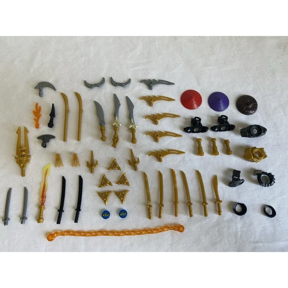 Lot Lego Ninjago Accessories Weapons #72